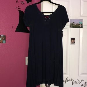 Dark Navy Blue Dress